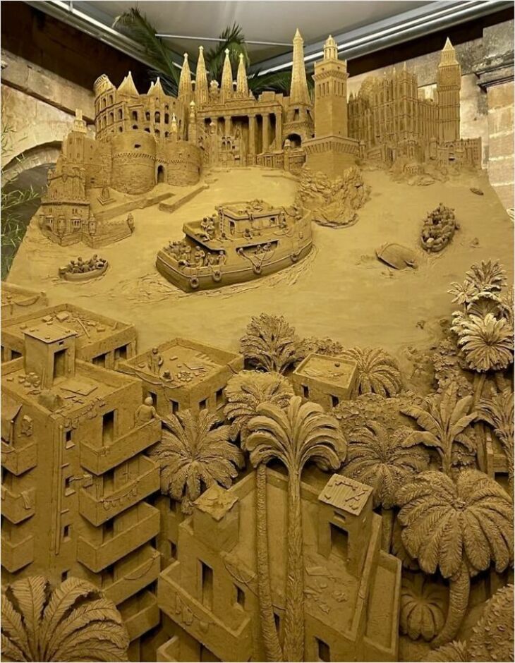 sand sculptures 