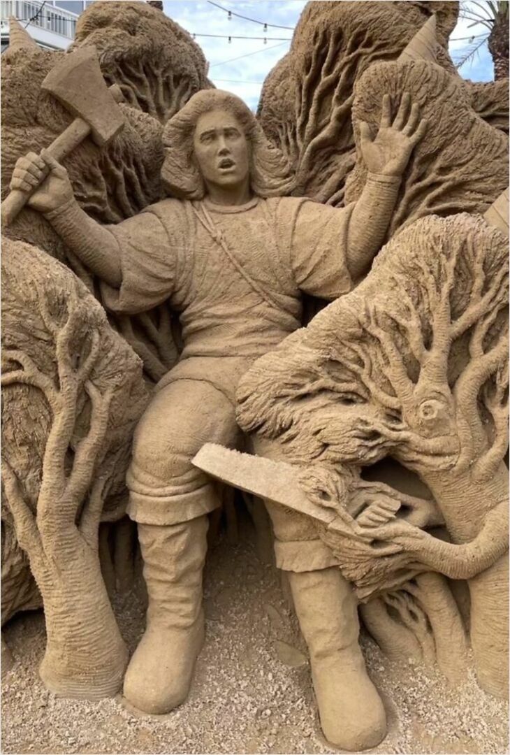 sand sculptures 