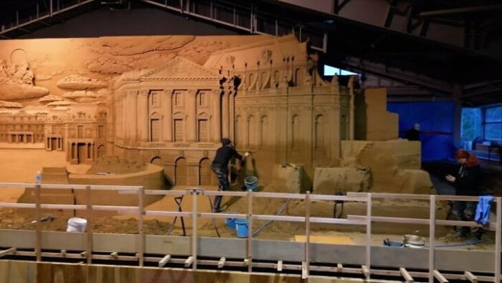 sand sculptures 