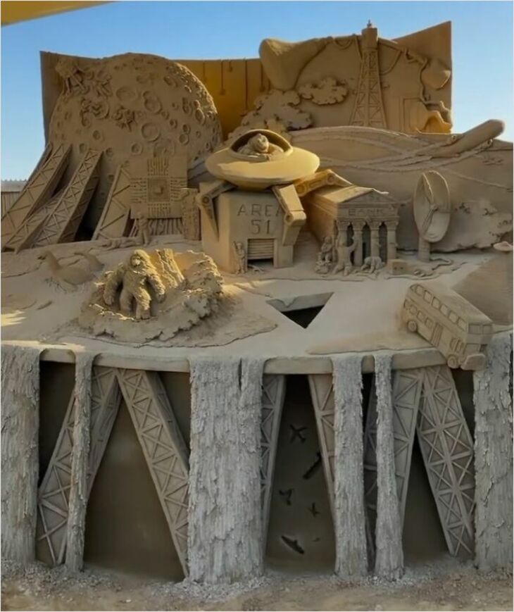 sand sculptures 