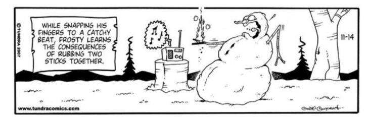 Snowmen comics