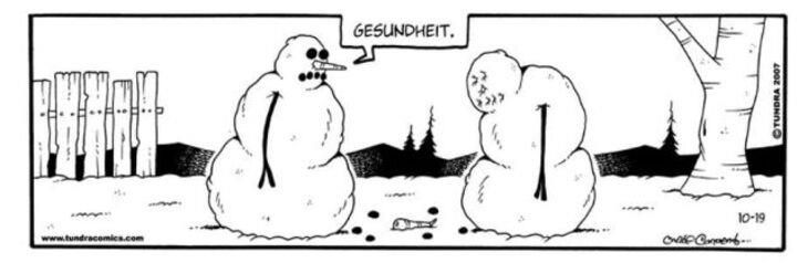 Snowmen comics