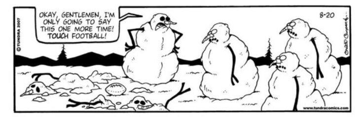 Snowmen comics