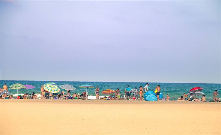 Recommended attractions in Valencia: Malvarrosa Beach