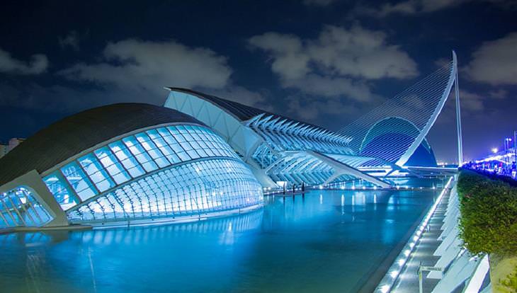 Recommended attractions in Valencia: City of Arts and Sciences complex