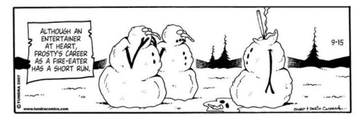 Snowmen comics