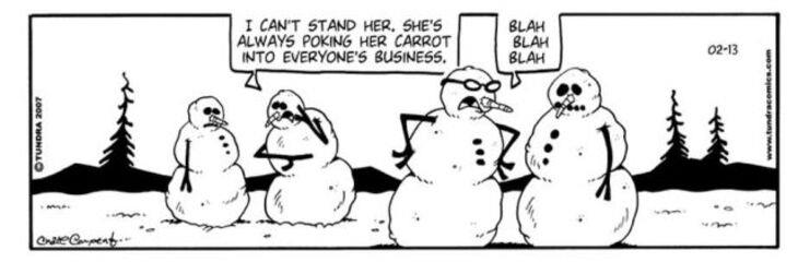 Snowmen comics