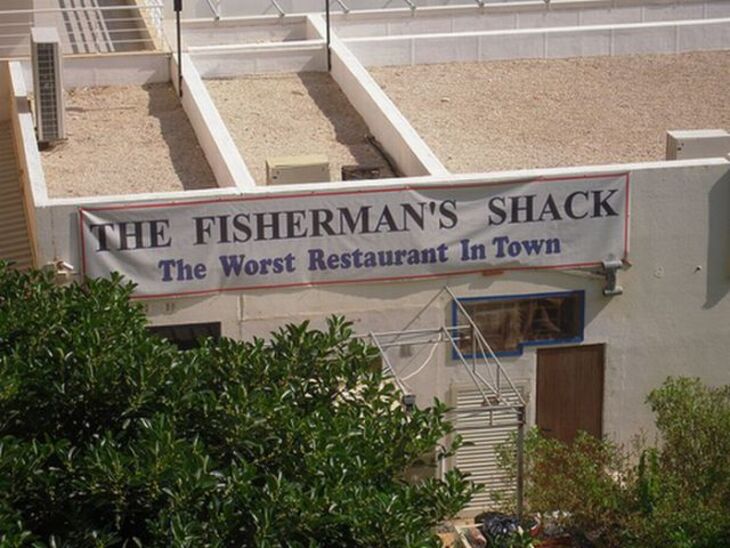  Funny Restaurant Signs