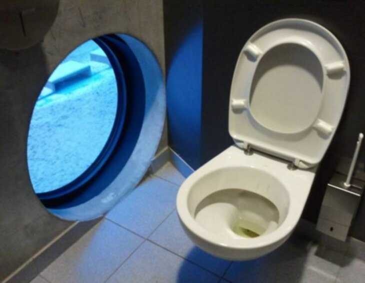 Projetos de banheiros ridículos