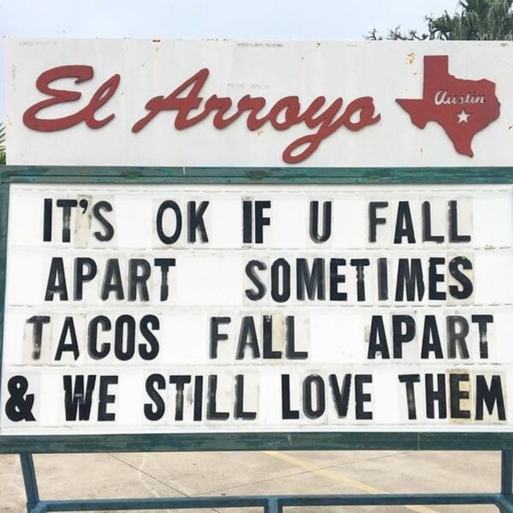 Witty Restaurant Signs