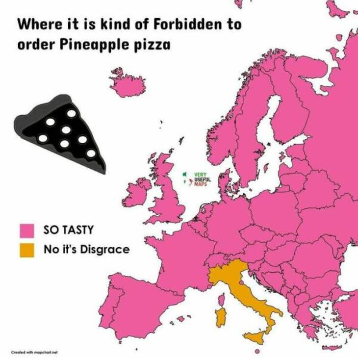 Hilarious Maps of Europe