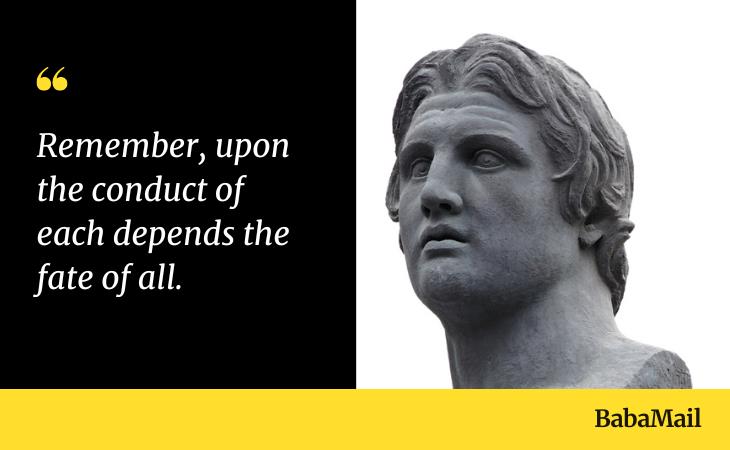 Alexander the Great Quotes 