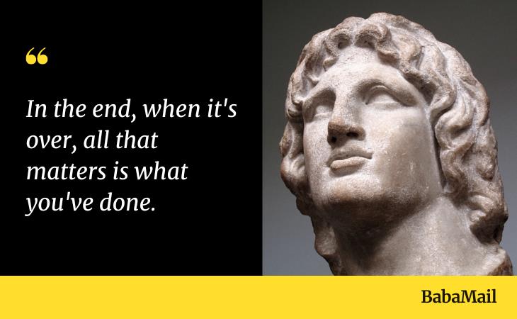 Alexander the Great Quotes 