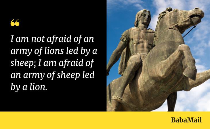 Alexander the Great Quotes 