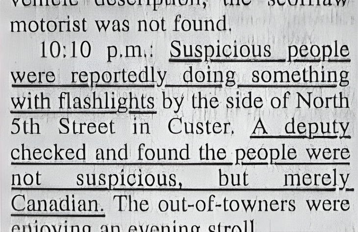 Hilarious Collection of Police Reports 
