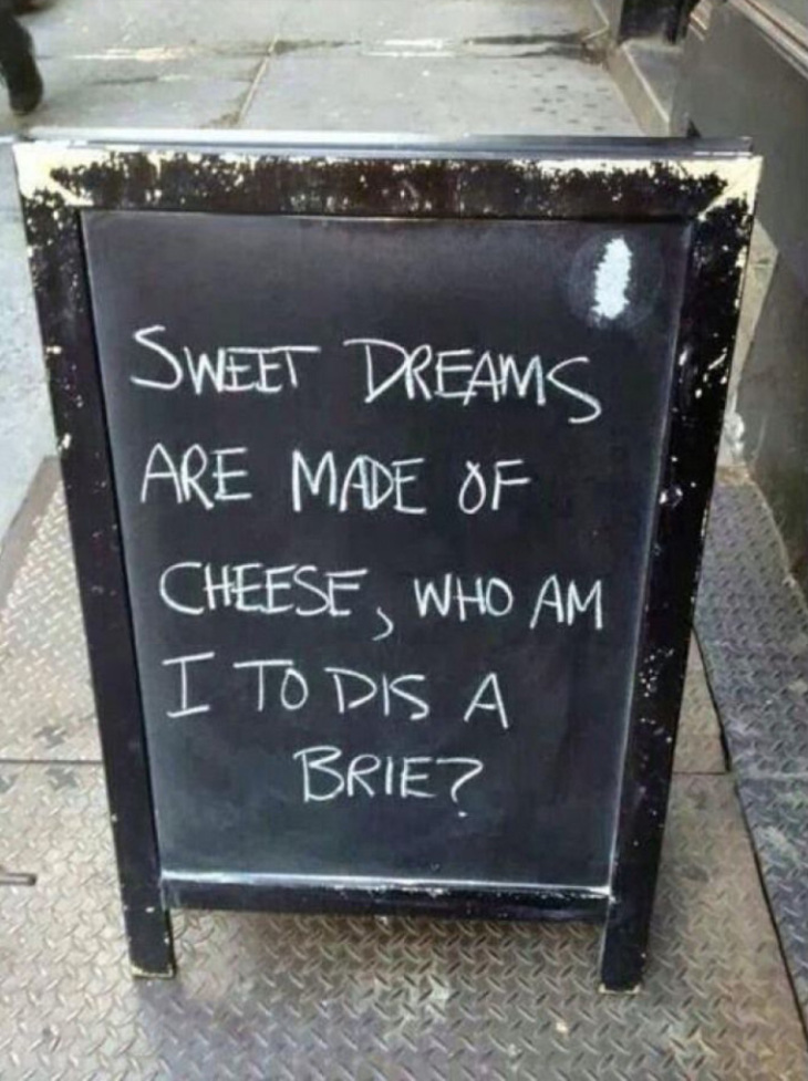 Funny Restaurant Sidewalk Signs 