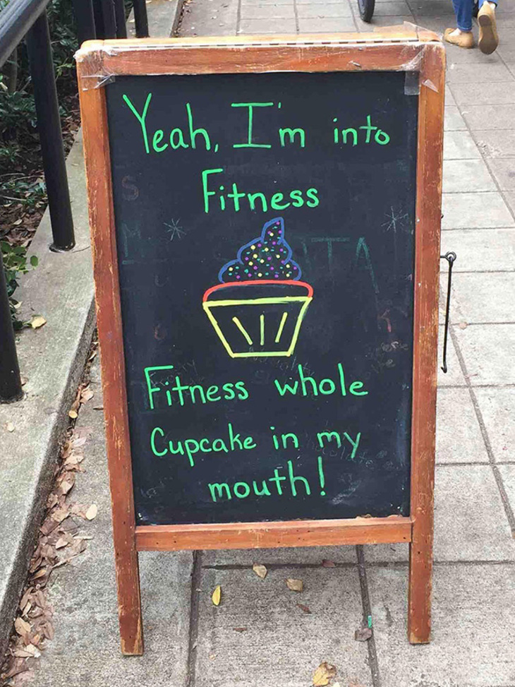 Funny Restaurant Sidewalk Signs 