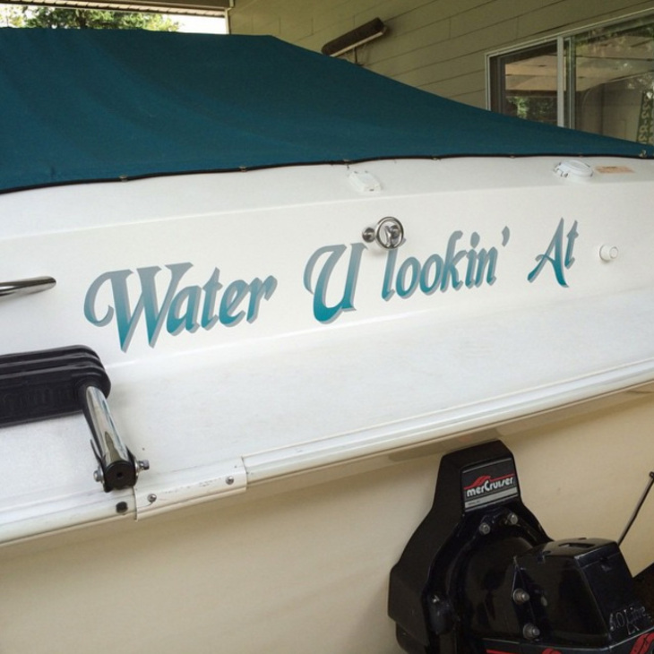 Hilarious Boat Names 