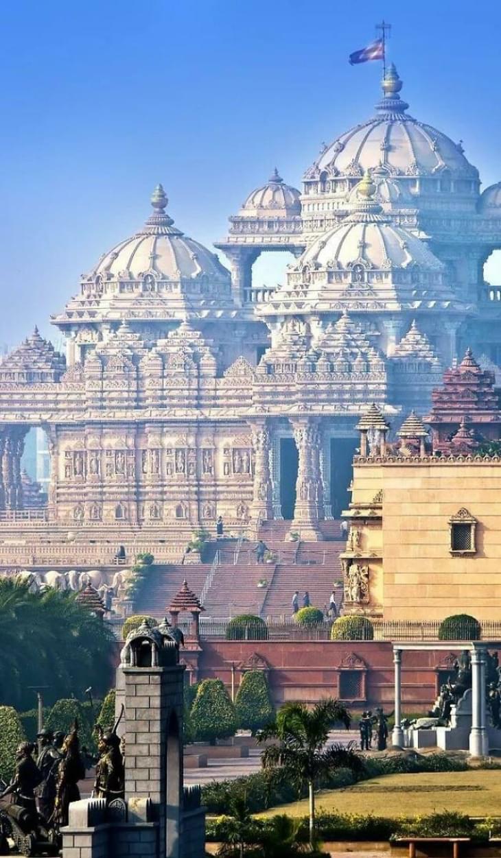 מבנים אדריכליים מרשימים מרחבי העולם: מקדש אקשרדהם שבדלהי