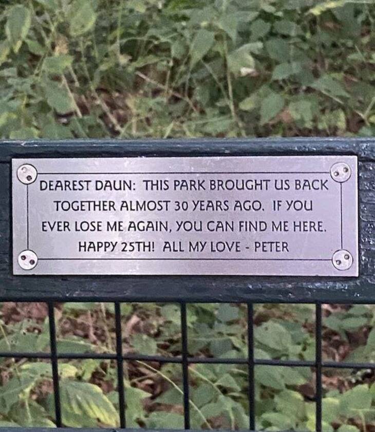 Funny & Heartwarming Bench Plaques 