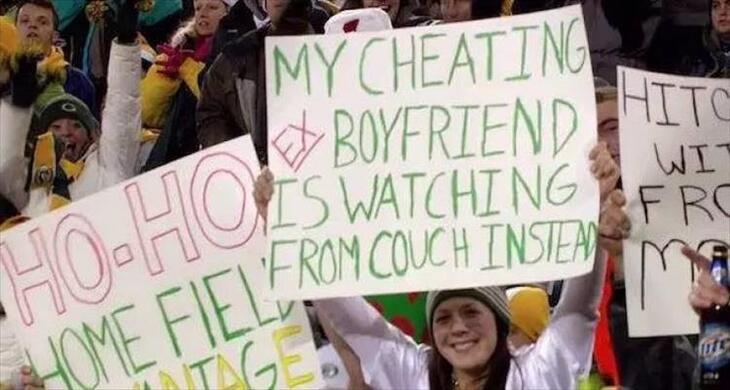 Funny Sports Signs 