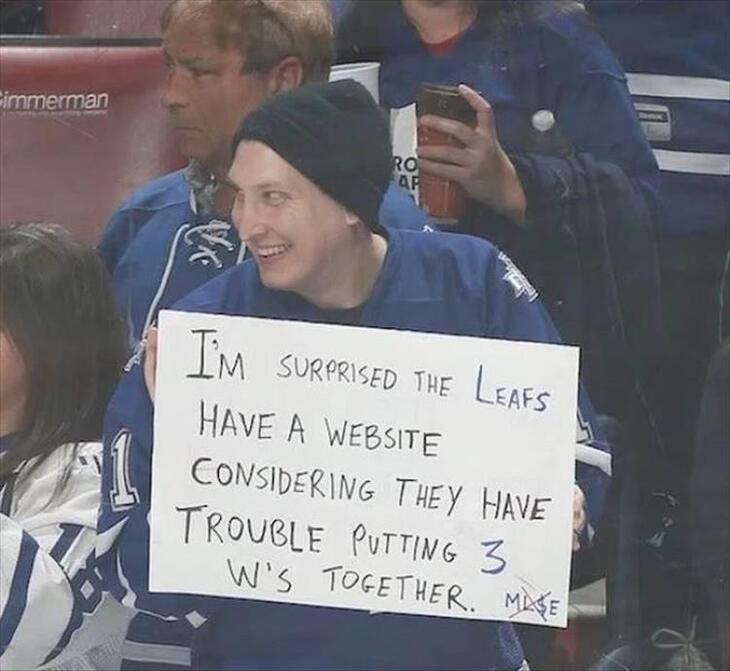 Funny Sports Signs 