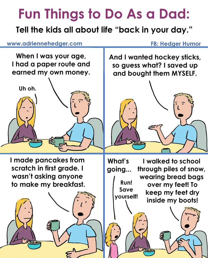 Funny Father's Day Comics