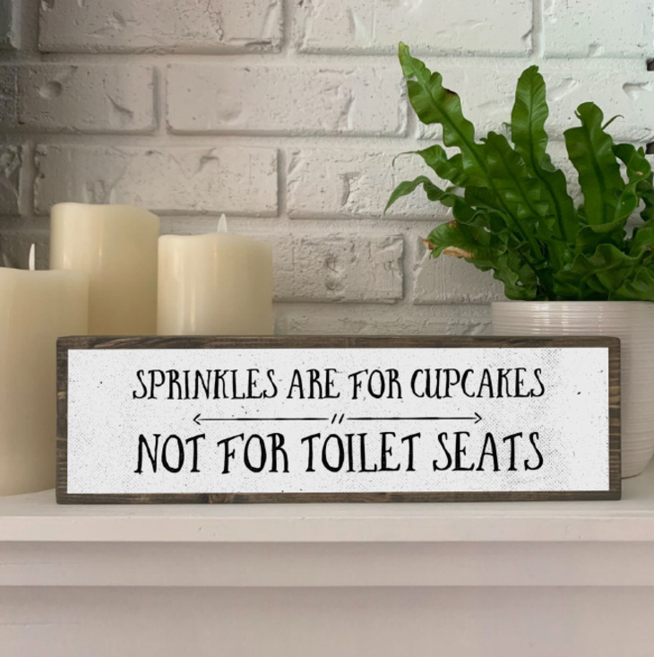 Creatively Funny Bathroom Signs