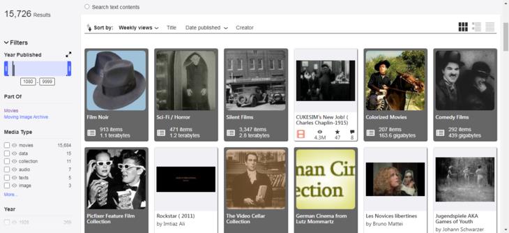 5 Best Sites for Watching Public Domain Movies