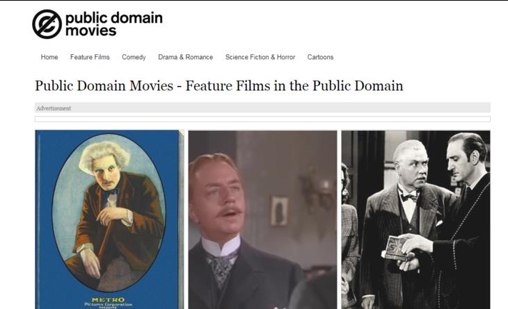 5 Best Sites for Watching Public Domain Movies