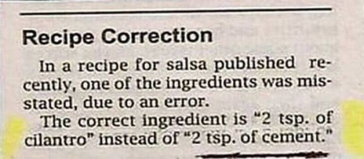 Hilarious Newspaper Blunders 