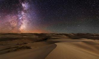 On what day of creation was your soul created: desert at night