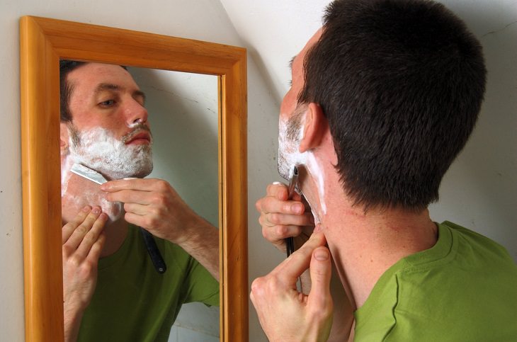 Shaving damage treatment