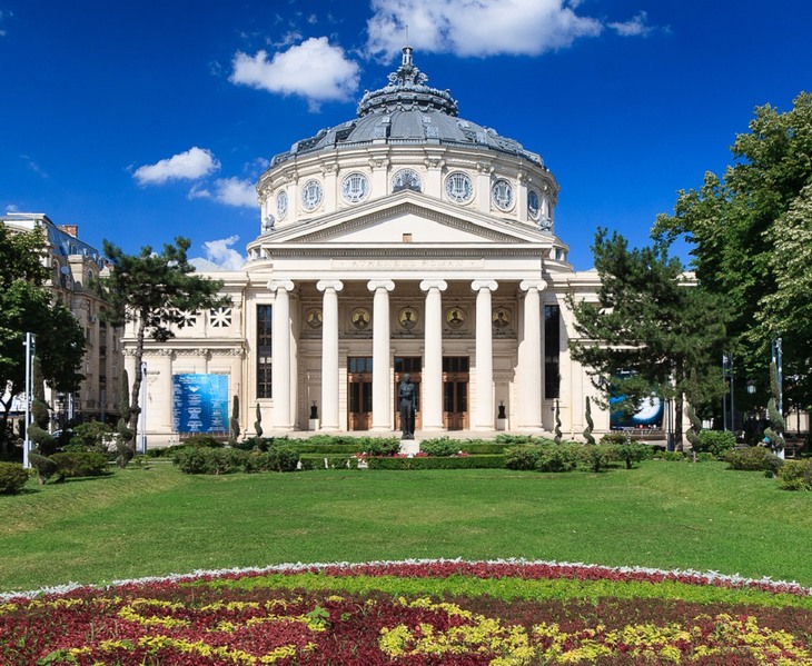 Attractions in Bucharest: Romanian Athenaeum