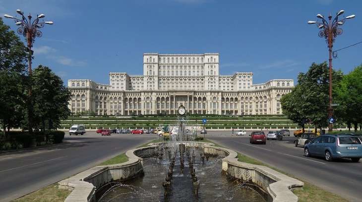 Attractions in Bucharest: Palace of the Parliament