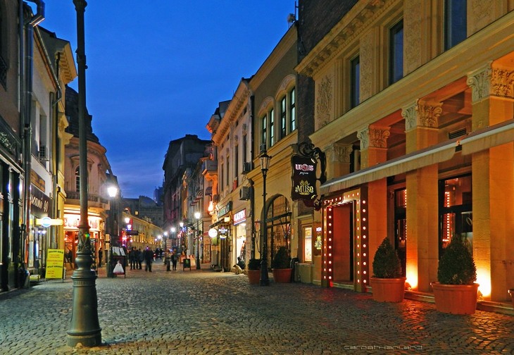 Attractions in Bucharest: Lipscani District