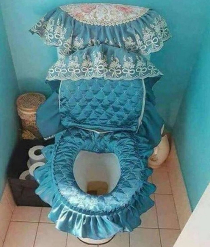 Bizarre Toilets: A padded toilet stall