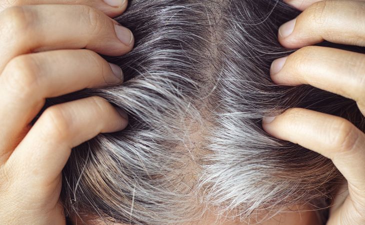 Can Dietary Supplements Prevent Gray Hair: Gray Hair