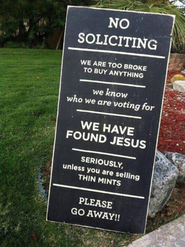 Hilarious Yards Signs 