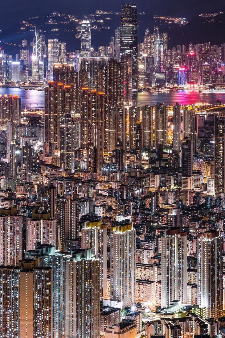 Paisagens urbanas lindas e únicas: Hong Kong