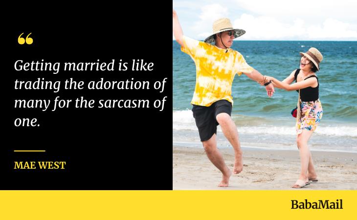 Funny Marriage Quotes