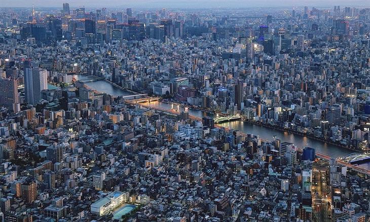 Beautiful and unique urban landscapes: Tokyo