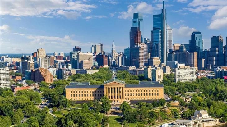 Beautiful and unique urban landscapes: Philadelphia