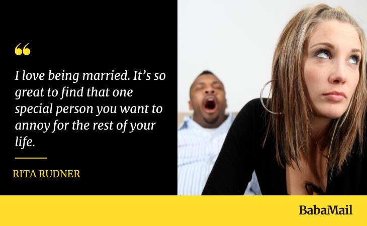 Funny Marriage Quotes