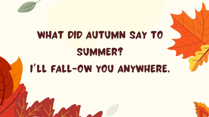 Fall Puns and Jokes