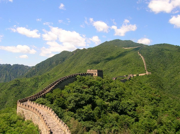 Places along the Great Wall of China: Mutianyu