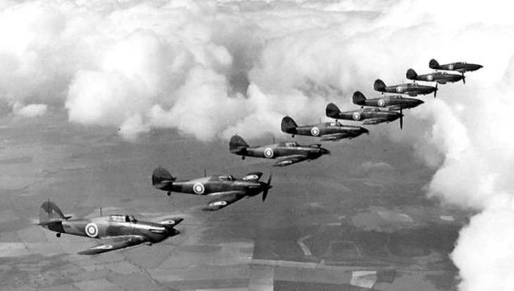 Dramatic Photos of World War II Aerial Combat