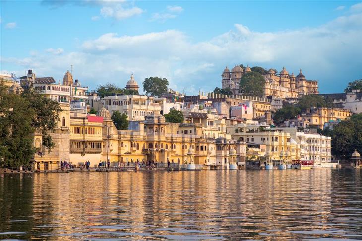 Beautiful places in Northern India: City Palace in Udaipur