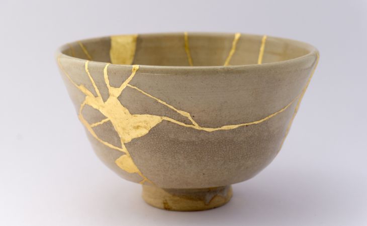 Wabi-Sabi Lessons: Kintsugi bowl