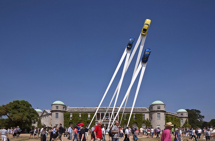 Sculptures that defy the laws of physics: Porsche Cars at the Festival of Speed